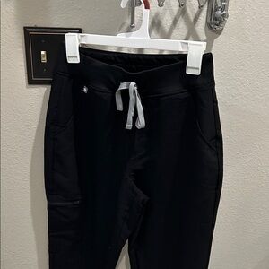 Figs Black Jogger Pants